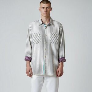 Arnold Zimberg mens button down shirt